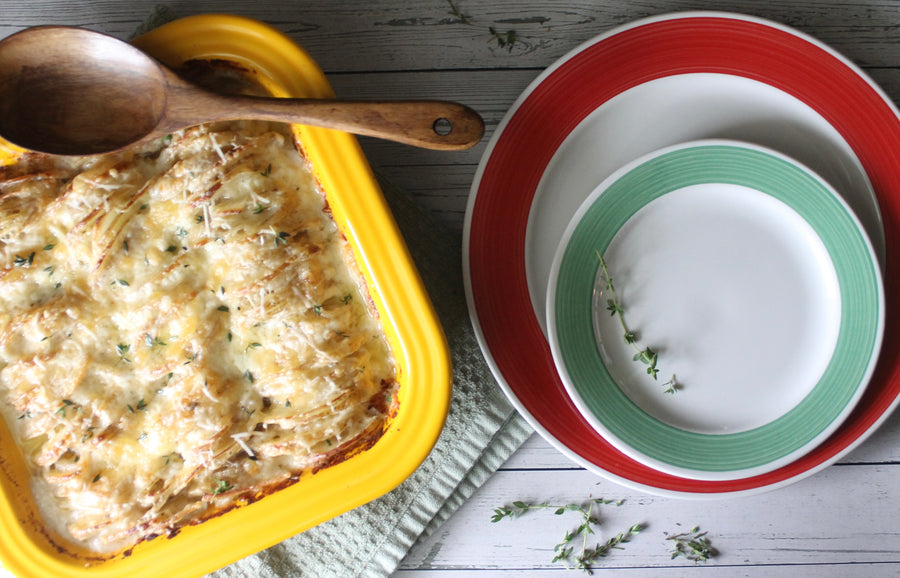 White Cheddar Potato Au Gratin