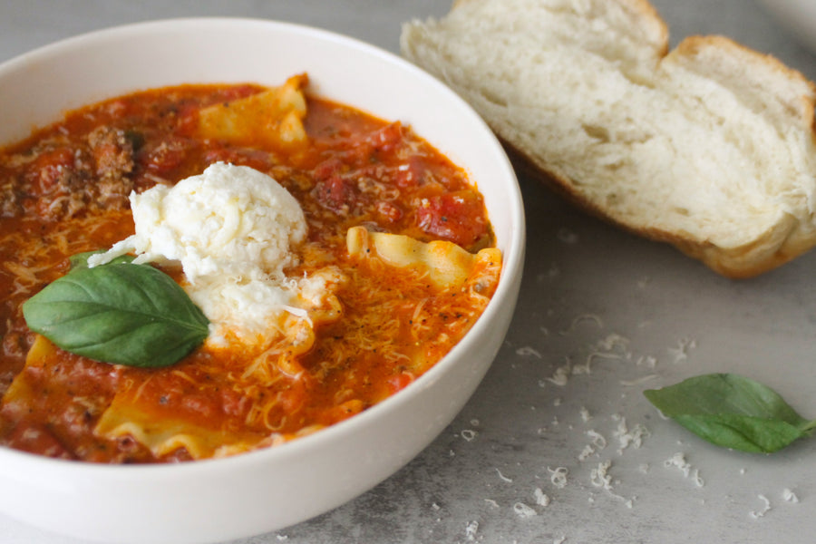 Lasagna Soup