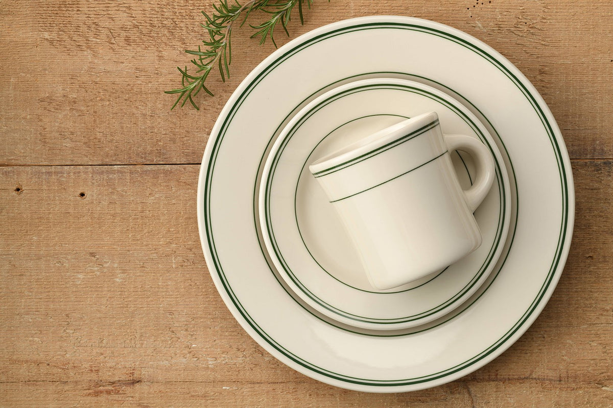 Green Band – USA Dinnerware Direct