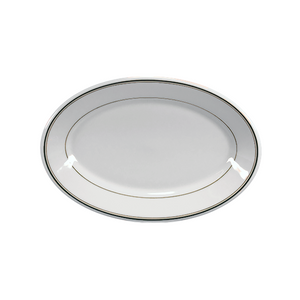 Green Band Platter - USA Dinnerware Direct, Platter proudly made in the USA by the Fiesta Tableware Company