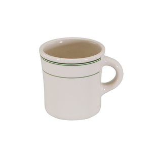 Green Band Jumbo Mug - USA Dinnerware Direct, Drinkware proudly made in the USA by the Fiesta Tableware Company