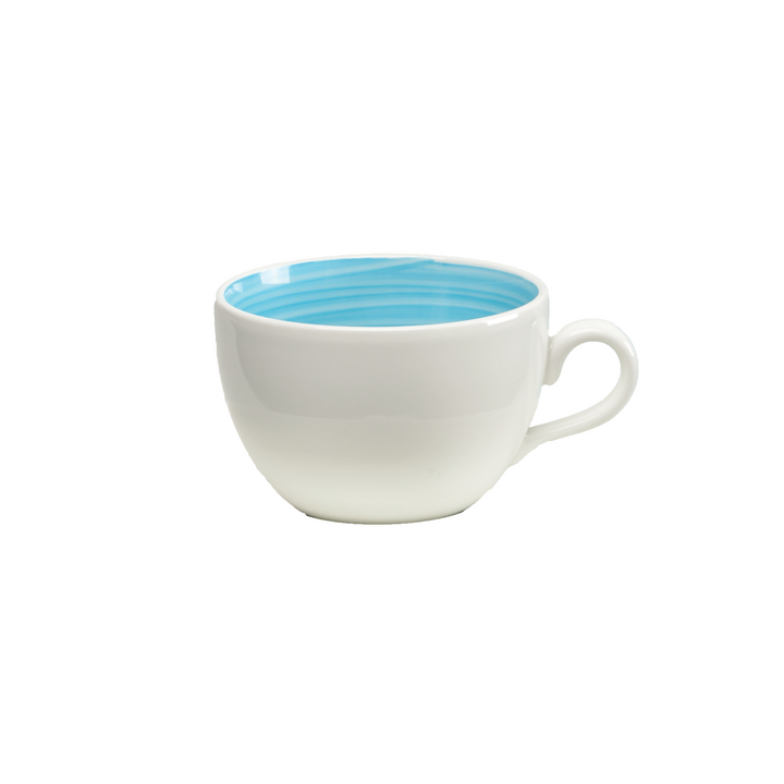 Dolce Peacock Cup - USA Dinnerware Direct, Drinkware proudly made in the USA by the Fiesta Tableware Company