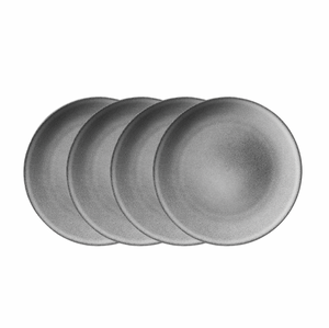 Set of 4 Pewter Dinner Plates - USA Dinnerware Direct, Set of 4 proudly made in the USA by the Fiesta Tableware Company