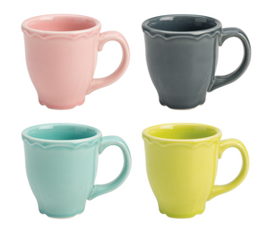 10oz Terrace Mug - Set of 4 all colors
