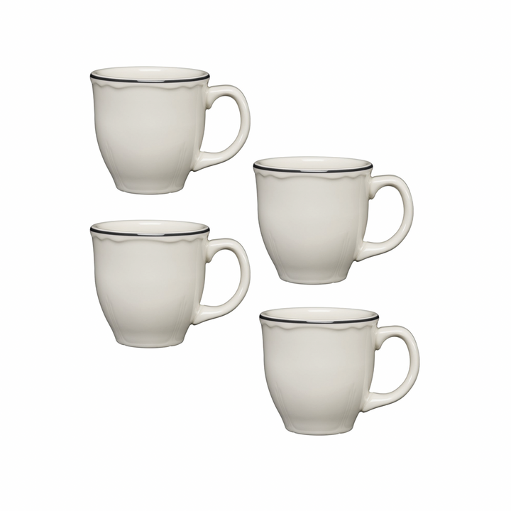 Set of 4 Styleline Mugs