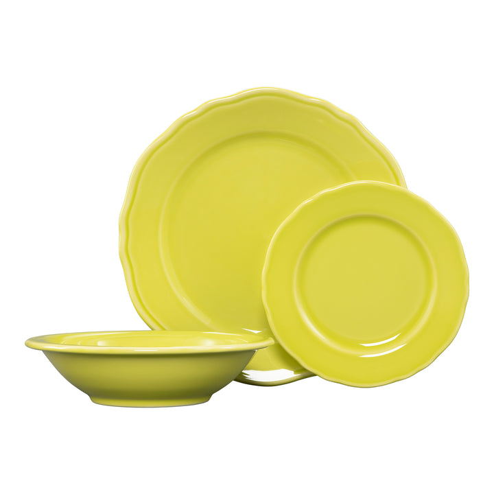 3 Pc Terrace Place Setting Citrus - USA Dinnerware Direct, Place Setting proudly made in the USA by the Fiesta Tableware Company