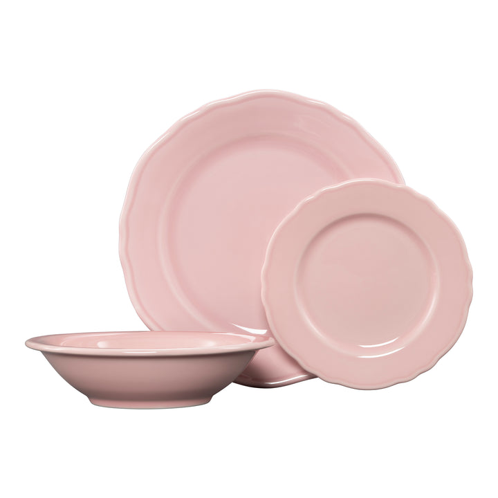 3 Pc Terrace Place Setting Pink - USA Dinnerware Direct, Place Setting proudly made in the USA by the Fiesta Tableware Company
