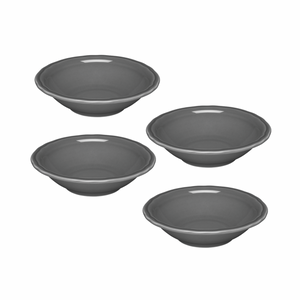 Set of 4 Terrace Bowls Gray